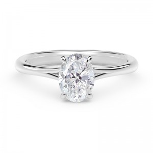 De Beers Forevermark Icon™ Setting Oval Diamond Engagement Ring